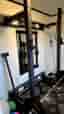 Fitwood väggmonterat power rack svart
