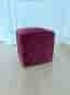 Sittpuff i sammet 40x40