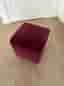 Sittpuff i sammet 40x40