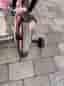 Barncykel med cykelstång+ hjälm