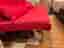 IKEA Lycksele bäddsoffa /soffa röd 200*160