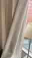 Mio gardin beige strukturmönstrat tyg (Carla)