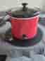 Fyrklövern slow cooker röd