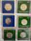 Svensk silversamling – 12 st  i sterling silver 925 – 1983–1985 – Komplett lot