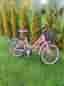 Monark lill karin barncykel "20" rosa