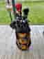 Golfset med bag och klubbor