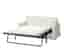 IKEA bäddsoffa 2-sits vit