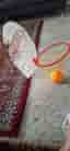 Mini basketkorg med boll