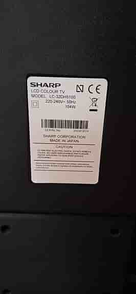 Sharp LC-32DH510S LCD TV 32 tum svart