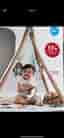 Babygym med träställning och hängande leksaker