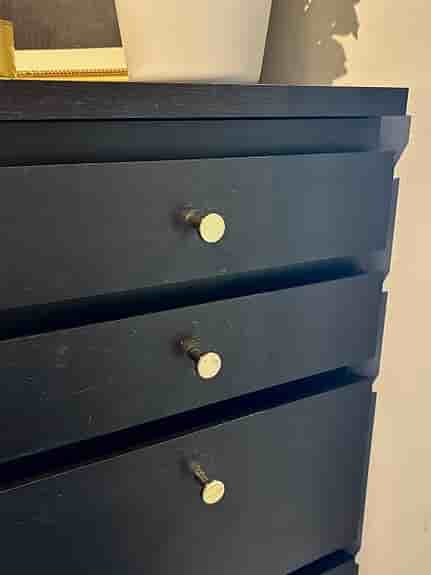 Ikea MALM byrå med 6 lådor & spegel