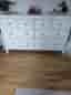 IKEA byrå vit med 8 lådor Hemnes serie