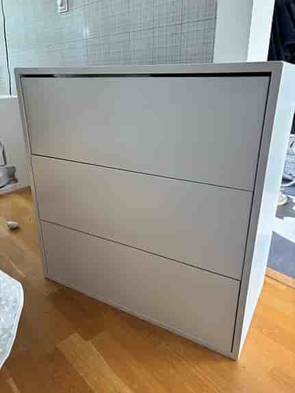 Vit Eket byrå ikea