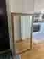 Mirror with golden frame