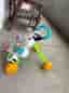 Fisher-Price leksaksmotorcykel och gåvagn