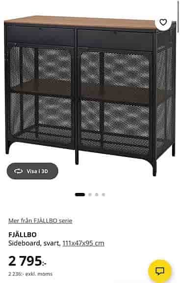 IKEA Fjällbo byrå