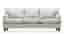 Howard soffa Skagen 3 sits inkl fotpall Beige  200x82x92