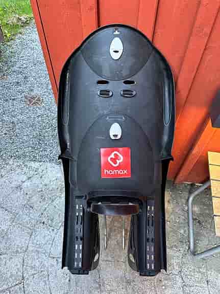 Hamax cykelsits röd/svart