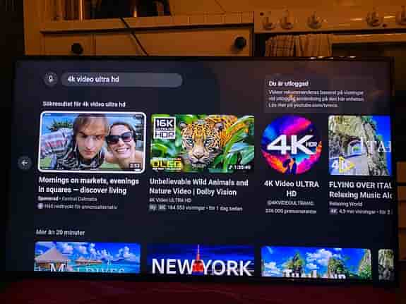Luxor TV 55” UHD 4K Android Smart Tv