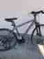Ideal hybridcykel grå/svart med dämpad framgaffel