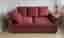 IKEA bäddsoffa röd 2-sits