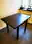 Dinner table and 2 chairs from IKEA