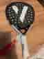 Vidar padelracket svart/vit