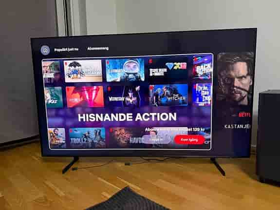 55” QLED Samsung smart tv 4K HDR