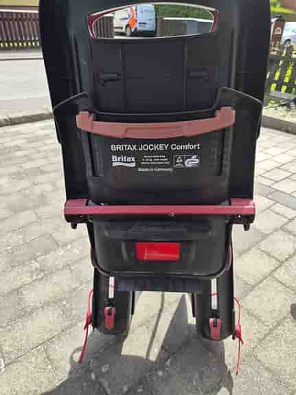 Britax Jockey Comfort cykelsits grå/svart