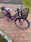 Lila Monark barncykel 24" tum 3 växlar