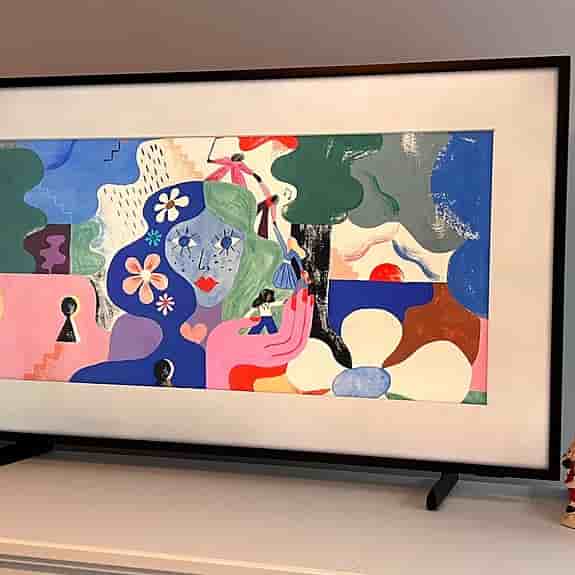 Samsung THE FRAME 43” QLED 4K Ultra HD Smart TV inkl Väggfäste