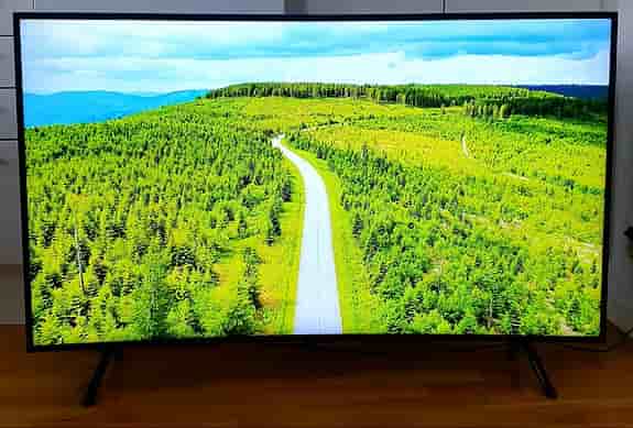 Curved/Böjd Samsung smart 55tum 4K