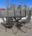 Ny matgrupp Comfort Garden inkl 6 stapelbara stolar