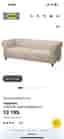 Viskafors 3-sittsoffa IKEA
