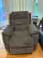 Mio grå recliner soffa