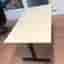 IKEA TROTTEN höj-/sänkbart skrivbord 160×80 (2 st)
