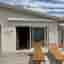 Ny Terrassmarkis med motor 4 x 3,5 m Beige