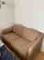 soffa 2-sits beige