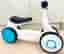 Barncykel / springcykel 10" vit/blå