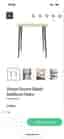 House Doctor litet matbord natur/Ek