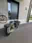 Good condition biltema lawn mower+one Battery MultiX 36 V, 2.5 Ah