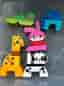 LEGO DUPLO djur – giraff, hund, kanin, larv & elefant