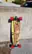 Fibretec longboard skateboard