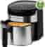 Emerio Smart Fryer airfryer 4,5 L svart/silver