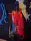 Nerf X-Shot leksaksvapen med blå skottband