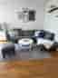 Soffa + fotpall