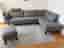Soffa + fotpall