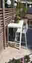 Cane-Line, modell Cut, barbord i vitt