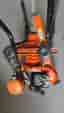 Bensindriven jordborr orange