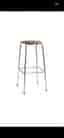 Fritz Hansen Arne Jacobsen barpall high dot 76 cm